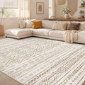 Nakagishi Area Rug Living Room Rugs: 6x9 Large Soft Machine Washable Boho by NakagishiAreaRug