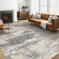 Area Rug Living Room Rugs: 5x7 Washable Large Abstract Modern Soft Stain by LOONGRUG
