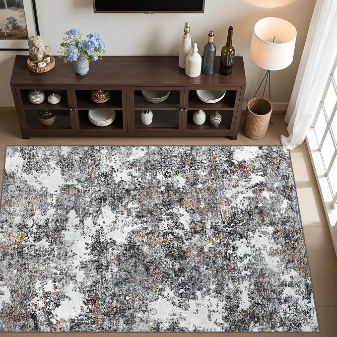 Area Rug Living Room Rugs: 5x7 Washable Rug - Image 6