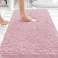 OLANLY Bathroom Rugs 32x20, Extra Soft Absorbent Chenille Bath Rugs, Rubber by OLANLY
