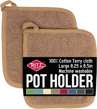 RITZ Terry Potholder & Hot Pad: Unparalleled Heat Resistant, Durable 100% by Ritz+Foodservice