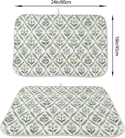 Boho Dish Drying Mat 18x24 Inches - Image 2