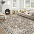 Vintage Living Room Area Rug 5x7 by COTILED