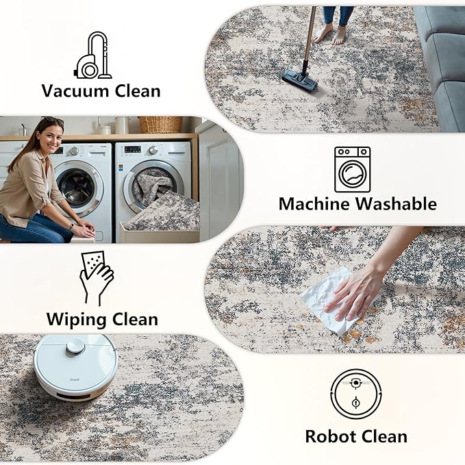 10x14 Washable Area Rugs - Image 5