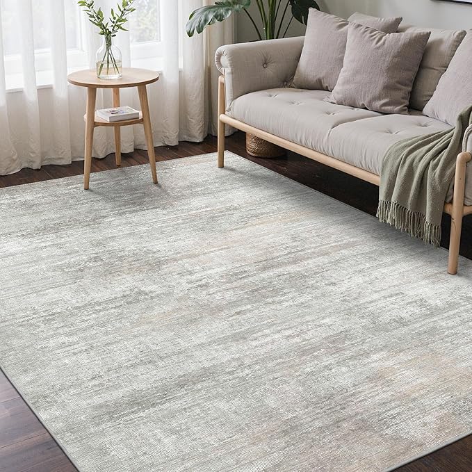 BEIMO Area Rugs 8x10 for Living Room Bedroom, Modern Abstract Machine Washable by BEIMO