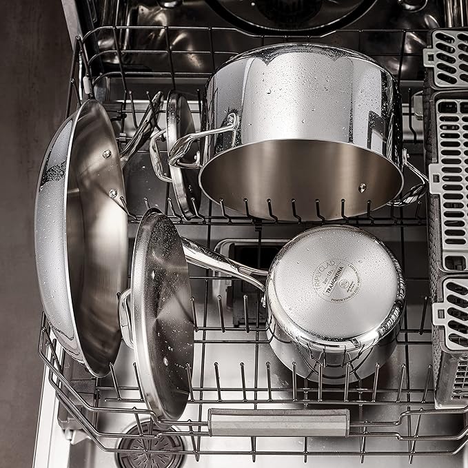 Tramontina Signature Tri-Ply Clad Stainless Steel 3-Quart Braiser Pan - Image 7