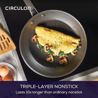 Circulon Premier Professional Hard Anodized Nonstick Cookware Induction Pots - Image 6