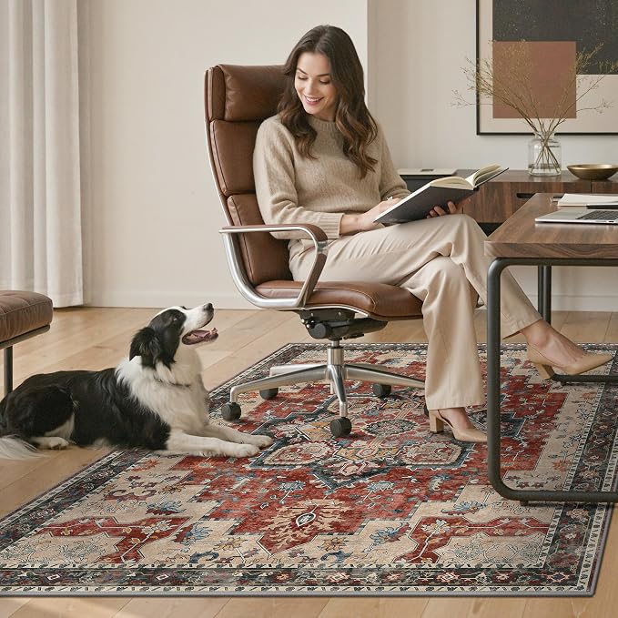 36"x60" Office Chair Mat for Hardwood Tile Floor, Under Desk Carpet Protector - Image 7