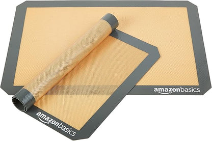 Amazon Basics Silicone Rectangular Baking Mat, Dishwasher Safe, Food Safe - Image 5