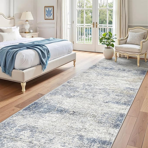 3x10 Runner Rug Non Slip Washable by Restydon