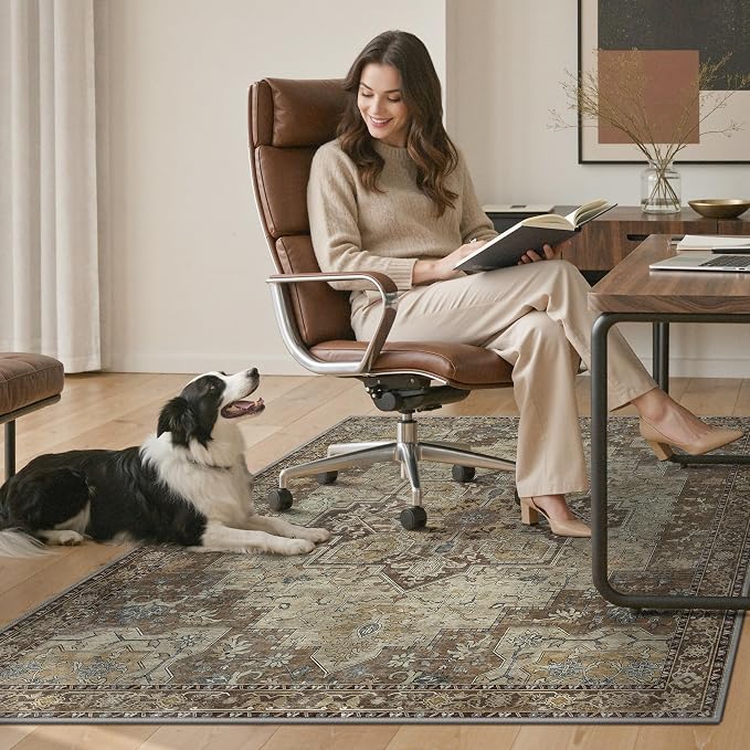 48"x72" Office Chair Mat for Hardwood Tile Floor, Under Desk Carpet Protector - Image 7