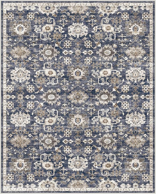 AMADA HOMEFURNISHING 2x3 Washable Area Rug, Low-Profile Entryway Rug by AMADAHOMEFURNISHING