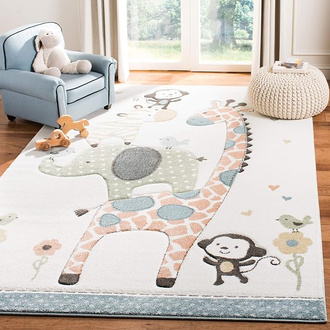 SAFAVIEH Carousel Kids Collection Area Rug by Unknown