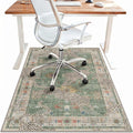 48"x72" Office Chair Mat for Hardwood Tile Floor, Under Desk Carpet Protector by BESBLEE