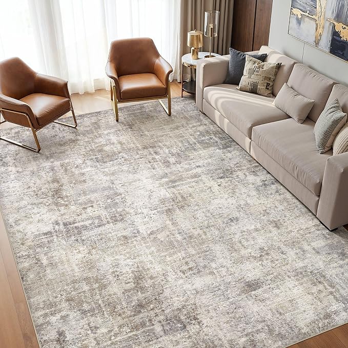 cotiled Washable 6x9 Area Rug for Living Room by COTILED