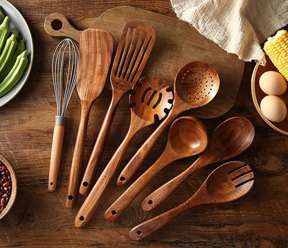 Wooden Kitchen Utensils set - Image 3