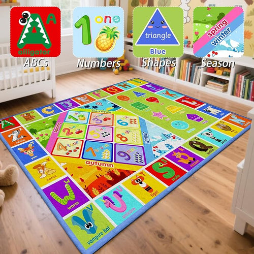 8x10 Kids Rug for Classroom & Playroom - Image 2