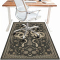 48"x60" Office Chair Mat for Hardwood Tile Floor, Under Desk Carpet Protector by BESBLEE
