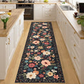 DUKINO 2x8 Runner Rug for Hallway, Washable Kitchen Runner Rug by DUKINO