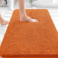 OLANLY Bathroom Rugs 35x24, Extra Soft Absorbent Chenille Bath Rugs, Rubber by OLANLY