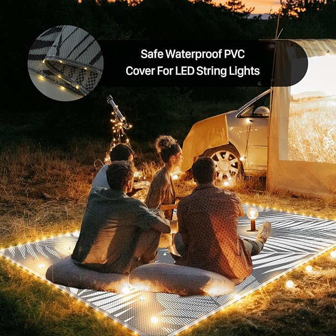 GENIMO Outdoor Rug 9' x 12' Waterproof - Image 3