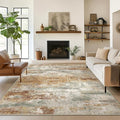 BEIMO Area Rugs 5x8 for Living Room Bedroom, Modern Abstract Machine Washable by BEIMO