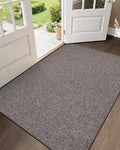 Color&Geometry Ultra Thin Indoor Door Mat 48"x72", Non Slip Rubber Backed Dirt by COLORG
