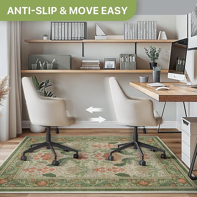 36"x60" Office Chair Mat for Hardwood Tile Floor, Under Desk Carpet Protector - Image 5