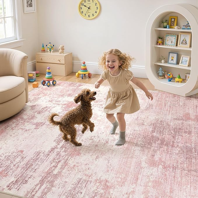 UERMEI 9x12 Area Rug Living Room Rugs - Image 4