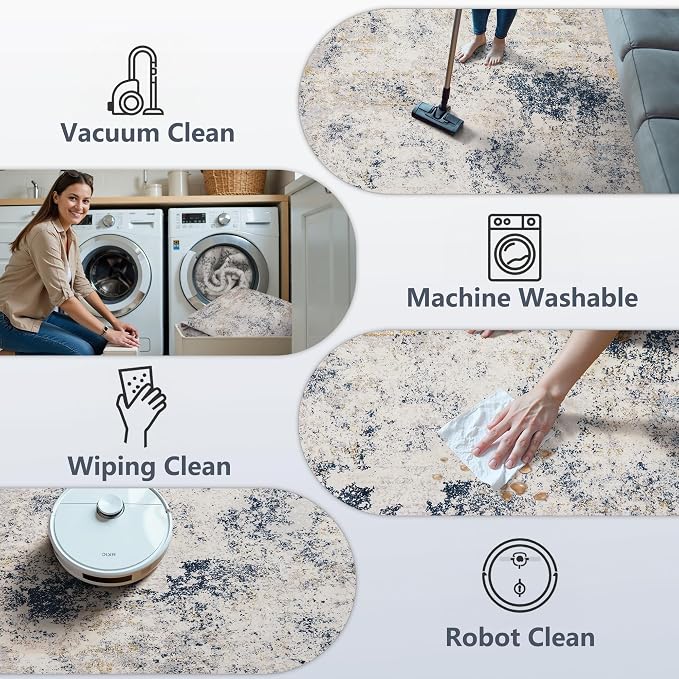 4x6 Washable Area Rugs - Image 4