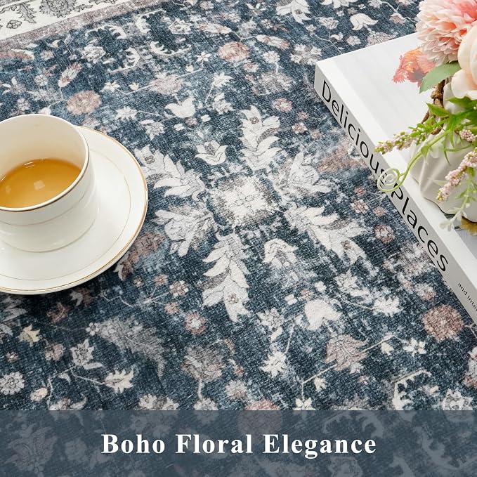Kitchen Rug Sets 4-Piece with Runner – Washable Non-Slip Floor Mats - Image 7