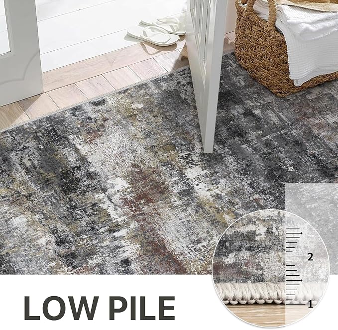 BEIMO Area Rugs 10x12 for Living Room Bedroom, Modern Abstract Machine Washable - Image 9