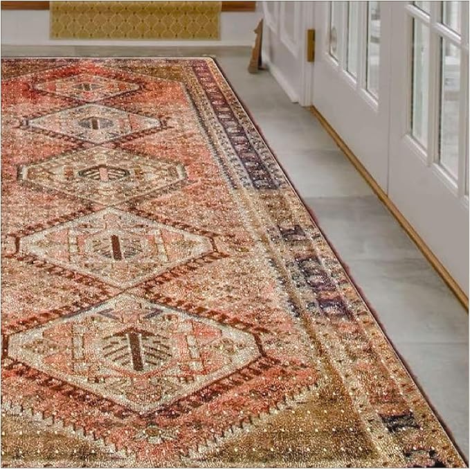 Clear Carpet Runner, USA Made, 27 x 120 Inch, 2mm Thick Cleated Vinyl, Plastic - Image 2