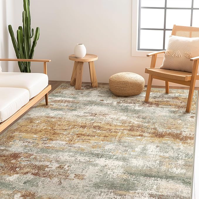 BEIMO Area Rugs 8x10 for Living Room Bedroom, Modern Abstract Machine Washable - Image 3