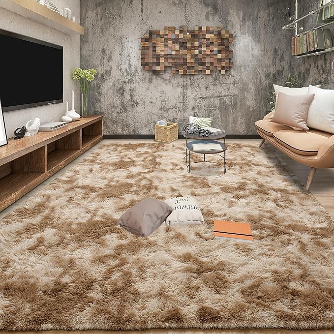 Tepook Area Rugs 9x12 for Living Room, Super Soft Fluffy Rugs for Bedroom by Tepook