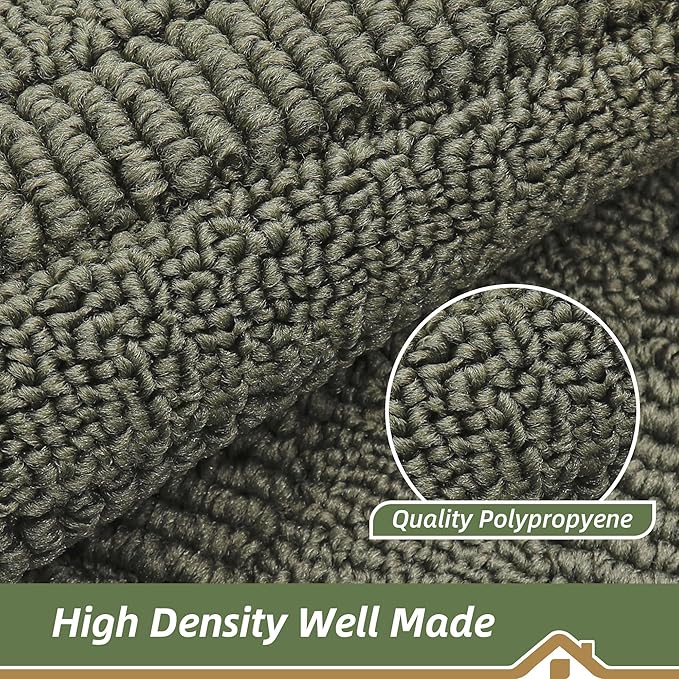 BEQHAUSE 30x18 Inch Kitchen Rug Mat Durable Kitchen Rugs Non-Slip Washable - Image 6