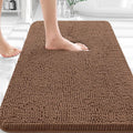 OLANLY Bathroom Rugs 35x24, Extra Soft Absorbent Chenille Bath Rugs, Rubber by OLANLY