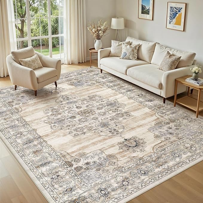 Washable 6x9 Area Rug for Living Room - Image 5