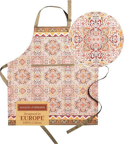 Maison d' Hermine 100% Cotton Apron by MaisondHermine