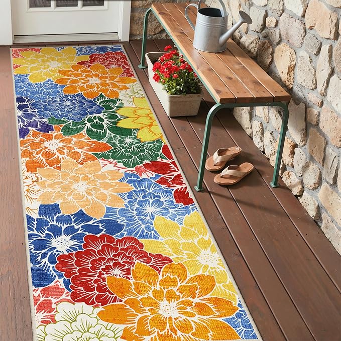 GENIMO 2.5’x8’ Indoor Outdoor Runner Rug - Image 6