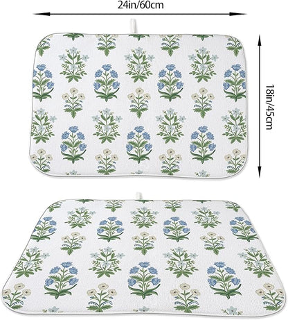 Spring Dish Drying Mat 18x24 Inches - Image 2