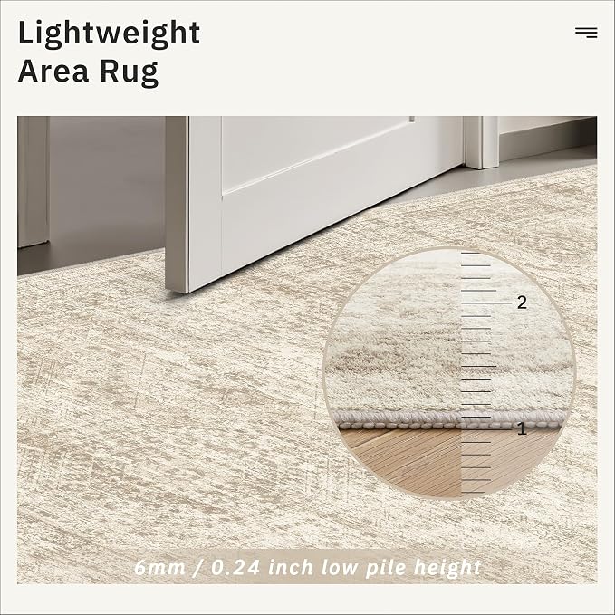 Soalmost Runner Rug 2x7 Washable Non-Slip Hallway Runner Rugs - Image 7
