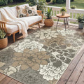 GENIMO Indoor Outdoor Area Rug 6'x9', Machine Washable Rugs by GENIMO