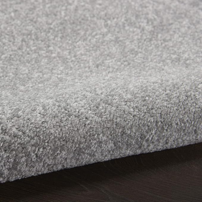 Nourison Home Nourison Essentials Silver Grey 5' x 8' Area Rug - Image 9