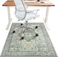 48"x72" Office Chair Mat for Hardwood Tile Floor, Under Desk Carpet Protector by BESBLEE