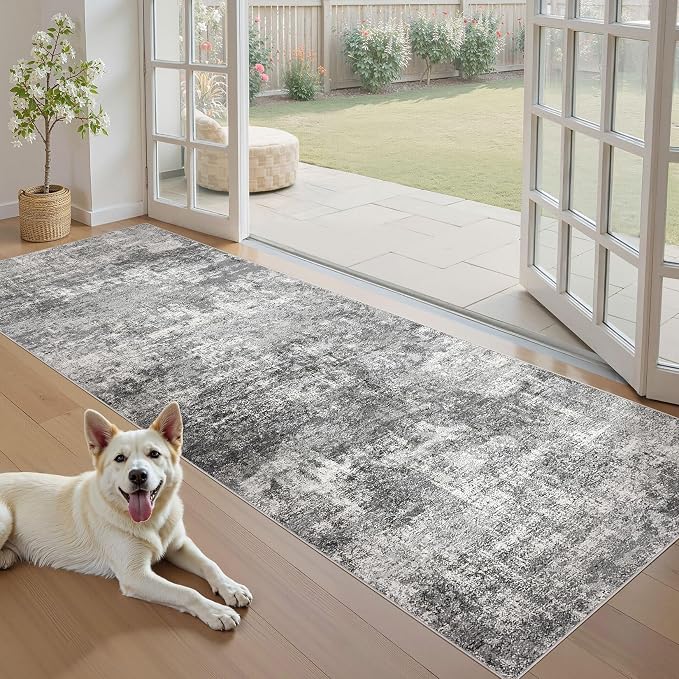 DMOYEST 3x12 Washable Runner Rug, Non Slip Low Pile Carpet Runner - Image 5