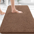 OLANLY Bathroom Rugs 30x20, Extra Soft Absorbent Chenille Bath Rugs, Rubber by OLANLY