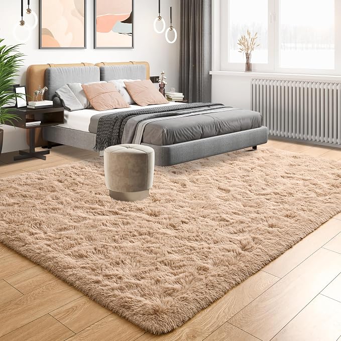 Tepook Area Rugs 9x12 for Living Room, Super Soft Fluffy Rugs for Bedroom - Image 3