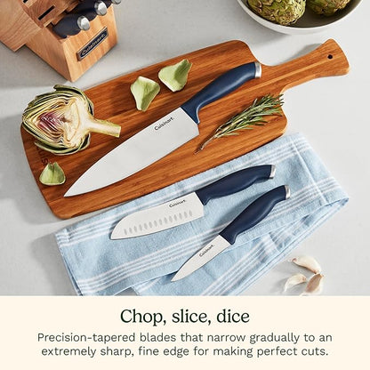Cuisinart C77SSN-12P Color Pro Collection 12 Piece Knife Block Set - Image 4
