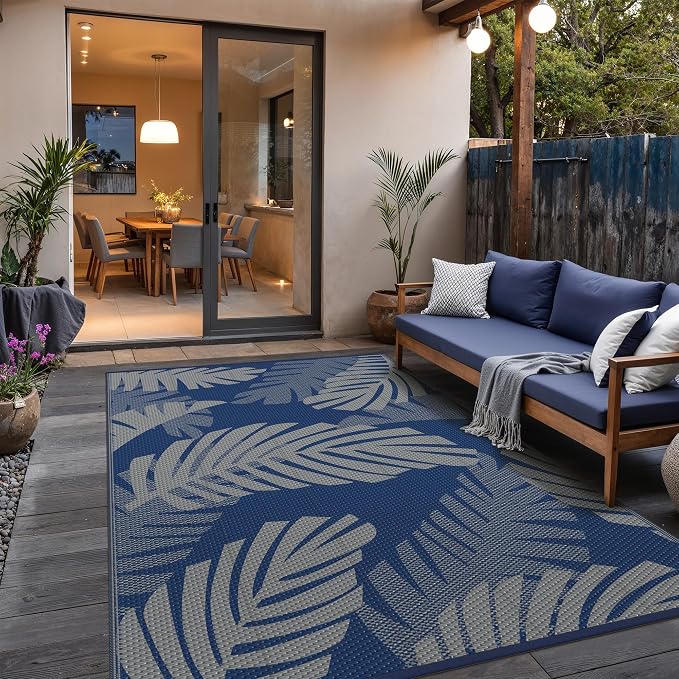 GENIMO Waterproof Outdoor Rug 5' x 8' - Image 3